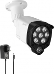 Lonnky 8-LED Infrared Illuminator, 30M IR Light for Security Cameras (TAPO C200 C310, Reolink 410W), VR (Quest Series, VR2), PS5, 90&deg; Night Vision, Includes 12V 1A Power Supply