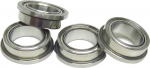 10 st&uuml;ck 6,35x9,525x3,175mm SFR168 ZZ Edelstahl Flansch Keramik Kugellager SFR168C FR168Z Miniatur Flansch SFR168C FR168Z Miniatur Flansch