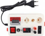 0-220V LED-pinge tester digitaalse n&auml;idiku ja v&otilde;imsusm&otilde;&otilde;tjaga - LED-lampide, valgustuspistikute ja valgustuss&uuml;steemide kiirtesti