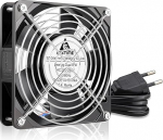 GDSTIME ventilaator 220V 120mm ventilaator PC 230V 120x120 220V Ventilo PC 120mm kuullaager jahutuseks