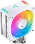 TZMRIT x CR-1000 EVO protsessorijahuti, 220 W TDP, 4 soojustorustikku, 154 mm k&otilde;rgus, 120 x 120 x 25 mm 1500PRM ARGB PWM 9-labaline ventilaator, Intel LGA 115X/1200/1700, AMD AM4/AM5 jaoks (valge)