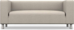 mugav asenduskate 2-kohalisele diivanile k&auml;sitsi valmistatud, &uuml;hildub ainult Klipan diivanikatetega Cashmere Blend Beige