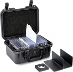 Kiorafoto sorteeritud kaardi puhul, IP67 veekindel Trading Card Case 100+ 3 x 4 tolli 35pt Toploader v&otilde;i 20+ Magnetic Card Holder, PP materjalist eemaldatavate vaheseinte ja etikettidega