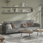375937 2-kohaline diivanvoodi, helehall samet, Lounge diivan, Diivanid ja diivanid, Relax diivan, Diivan elutuppa