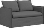 vidaXL diivan tumehall 136 x 82 x 85 cm kangast elutuba Ristk&uuml;likukujuline kaasaegne mugav diivan Ergonoomiline modulaarne disain Elegantne lounge stiilis