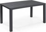 Allibert Jardin Julie laud, puit, 4 kuni 6 inimest, grafiit