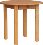 k koma &Uuml;mmargune m&auml;nnist laud sahtliga, s&ouml;&ouml;gilaud, k&ouml;&ouml;gilaud, 90 cm, massiivne restoran (lepp)