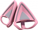 Razer Kitty Ears V2 Quartz Edition - universaalselt sobivad kinnitatavad Kitty Ears k&otilde;rvaklapid k&otilde;rvaklappidele
