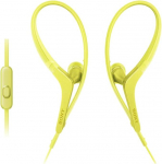Sony MDR-AS210AP Spordik&otilde;rvaklapid pritsmekindlad ja sisseehitatud mikrofoniga kollased