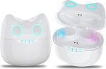 Juhtmevabad k&otilde;rvaklapid lastele, Bluetooth k&otilde;rvaklapid koos armas Panda laadimiskohvriga, Bluetooth 5.0 m&uuml;rasummutus, C-t&uuml;&uuml;pi laadimine, 3D Stereo Deep Bass, juhtmevabad k&otilde;rvaklapid sportimiseks ja v&auml;lit&ouml;&ouml;ks
