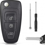 3 nupu kaugjuhtimispuldi v&otilde;tmefoorumi asendush&uuml;lss Ford Transit 2014-2016 Transit Custom 2012-2016 Transit Ford 2016-2020 Ford Tourneo 2016-2020 Smart Remote koos