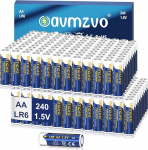 Patareid AA 240 tk, LR6 patareid 1,5 V, leelispatareid, pikaajaline v&otilde;imsus, v&otilde;imas, saab kasutada m&auml;nguasjades, &auml;ratuskellades ja muudes elektroonilistes seadmetes.