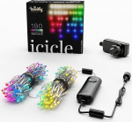 Twinkly Icicle LED kardin 190 LED-iga 5 m x 70 cm, mida saab juhtida rakenduse kaudu.