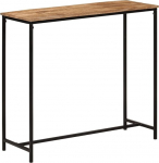 Tidyard Konsoollaud Konsoollaud Esiku elutoa laud Hoiulaud Diivanilaud K&otilde;rvallaud Seinalaud Riietuslaud Dekoratsioon 80 x 30 x 74 cm Massiivpuit Mango ja raud