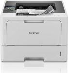 Brother HL-L5210DW Laser Printer Black White (A4, 48 ppm, 1,200 x 1,200 DPI, LAN, WLAN, Duplex, 250 Sheets Paper Cassette) White/Grey