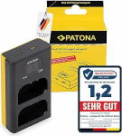 PATONA 9886 - &uuml;hildub Panasonic DMW BLK22 E akuga - laadija USB Dual LCD - (sisend USB-C v&otilde;i Micro USB)