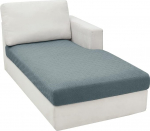 ZNSAYOTX sektsiooniline diivan katab L-kujuline Chaise Lounge eraldi padjaga diivan universaalne asendamine unikaalne muster m&ouml;&ouml;bli kaitsja elastse alusega helehall chaise cover)