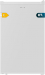 Cecotec vertikaalne lauapoolega s&uuml;gavk&uuml;lmik - 87L Bolero CoolMarket TF 87 White. 83,6 cm k&otilde;rgus ja 50,6 cm laius, madal energiatarbimine, lame ja p&ouml;&ouml;ratav uks, kompaktne disain, valge)