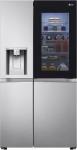 LG GSXV90BSDE, klass E, 635 L, k&uuml;lgk&uuml;lmik, InstaView, Total NoFrost, DoorCooling+, LINEARCooling, UV Nano Technology, 91,3 x 73,5 x 179 cm, harjatud teras, h&otilde;bedane teras.