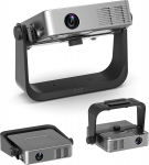 KDD Beamer Deckenhalterung - 360&deg; Verstellbare Desktop Projektor St&auml;nder & Mini Beamer Wandhalterung - Universeller St&auml;nder f&uuml;r LED Videokamera f&uuml;r Heimkino Spielzimmer B&uuml;ro Schule