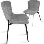 Emilio Largo 2 s&ouml;&ouml;gitooli 4010 komplekt - Boucl&eacute; Stone Grey