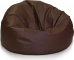 Ecopuf Sakwa M Bean Bag kunstnahast polsterdatud topelt t&otilde;mblukuga kott - lekkekindel - 90 x 50 cm