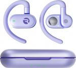 Raycon Open Earbuds - T&otilde;elised juhtmevabad avatud k&otilde;rvaklapid, konksuga disain, IPX5 veekindel, 40 tundi aku kestvust, lillad
