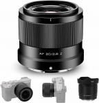 Viltrox 20mm F2.8 Wide Angle Auto Focus Lens, Compatible with Full Frame Nikon Z-Mount Mirrorless Cameras Z5 Z6 Z7 Z6II Z7II Z9