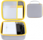 RIYADAone Hard Shell Protective Case Suitable for Kodak Dock Plus 4PASS Photo Printers (White + Yellow)