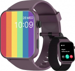Blackview Smartwatch Naised Mehed 1,85-tolline spordikell koos helistamise ja k&otilde;nedele vastamisega, spordikell, 100+ spordirežiimi, sammuloendur, unem&otilde;&otilde;tja, s&uuml;dame l&ouml;&ouml;gisageduse m&otilde;&otilde;tmine, nutikell, Fitness Tracker Android iOS-le