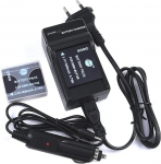 DSTE&reg; （ Pakk 2 ） Asendusaku ja DC57E reisilaadija komplekt Panasonic DMC-F2 DMW-BCF10E Lumix DMC-F3 Lumix FC25DMC DMC-FH3 DMC-FH20 FH22 FH3, DMC-FT1, DMC-FT3, DMC-FX40, DMC-FX48, DMC-FT4/FX68 jaoks.