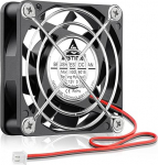 GDSTIME 60 mm ventilaator 12 V 60 x 60 x 15 PC ventilaator 2 Pin arvuti korpuse ventilaator 60 mm PC ventilaator 4500 rpm s&uuml;learvutile TV Box ruuter DVR DIY jahutamine