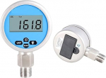 Digitales Kraftmessger&auml;t, Hochpr&auml;zise digitaler Druckmesser Luftdruck Hydraulikdruck &Ouml;ldruck Wasserdruckmesser 1.6MPA Digital Vakuumdruckmesser(【60 dial 1% FS】0-1.6mpa)