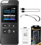 DEWIN Nuclear Radiation Detector, Portable GC-02 Nuclear Radiation Meter, Geiger Counter, Highly Sensitive Radioactive &beta; &gamma; X-Ray Dosimeter Monitor Made of Marble