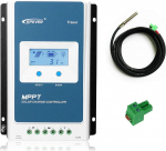 EPEVER MPPT p&auml;ikeselaadimise kontroller 10A 12V/24V Auto Work Max PV 60V p&auml;ikesepaneelide regulaator LCD-ekraaniga Gel AGM &uuml;leujutatud suletud liitiumaku jaoks (Tracer1206AN)