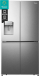Hisense RQ760N4AIE ristuksega k&uuml;lmik-s&uuml;gavk&uuml;lmik / 178,5 cm / Inverterkompressor / Total NoFrost / Multi Air Flow / Vee dosaator / K&uuml;lmiku maht 352 L / s&uuml;gavk&uuml;lmiku maht 232 L / Roostevabast terasest v&auml;limus