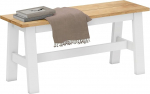 HOMCOM pingid s&ouml;&ouml;gitoalauale, k&ouml;&ouml;gipink kummist puidust, puidust pingid maal&auml;hedases Laus stiilis, s&ouml;&ouml;gipink s&ouml;&ouml;gituppa, esikusse, magamistuppa, kuni 240 kg, 95 x 30 x 45 cm, tammepuust