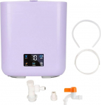 Cryfokt kaasaskantav pesumasin, t&auml;isautomaatne minipesumasin, 7L pesumasin suure mahutavusega pesumasin koos trummelkuivatiga, minipesumasin (lilla)