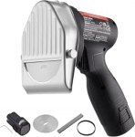 VEVOR kebabil&otilde;ikur, 80 W kebabil&otilde;ikur, traadita elektriline nuga, g&uuml;roskoopi nuga, T&uuml;rgi &scaron;awarma kebabnuga, 0-8 mm reguleeritav paksus, kaubanduslik kebabil&otilde;ikur 100 mm teradega, must