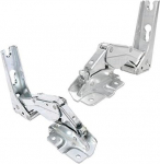 BEKO K&uuml;lmiku s&uuml;gavk&uuml;lmiku integreeritud uksesangade paar (&uuml;levalt/alla, vasakule/paremale)