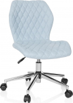 hjh OFFICE Joy II 670955 Lastetool kangast helesinine ratastega lauatool kasvab koos teie lapsega