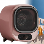 GmpTzitzith Dieser Kondensationstrockner Ist Kompakt Und Tragbar, Mit Einem Fassungsverm&ouml;Gen Von 0,8 Kg, Wodurch Er Sich Ideal F&uuml;R Kleine R&auml;Ume Eignet Und Auf Einem Tisch Aufgestellt Werden Kann Pink