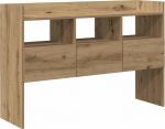 vidaXL Artisan Oak Sideboard, 105 x 30 x 70 cm, puitmaterjal, kapp, Highboard, kodu korraldaja, hoiukapp, k&uuml;lgkapp, elutoa kapp