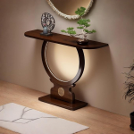 BRCYKRWY Konsolentisch Schmal,Eingangsbereich Deko Tisch,Lange Bauernhaus-Foyer-Tische,for Wohnzimmer,Flur,B&uuml;ro,Korridor,Schlafzimmer,Eingangsbereich(39.4x11x30.7/100x28x78cm)