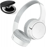 Belkin SoundForm Mini juhtmevabad laste k&otilde;rvaklapid sisseehitatud mikrofoni ja l&otilde;busate kleebistega, 30-tunnine taasesitus - k&otilde;rvaklapid &otilde;petamiseks, puhkuseks, iPhone, iPad, Galaxy - valge
