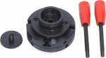 Puidust treipingi toorik M18 4-Jaw Chuck Self-Centring Chuck Puidust treipingi nelja l&otilde;uaga toorik v&auml;ikeste treipingi masinate jaoks Puidust treipingi pink