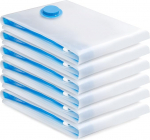 BoxLegend vaakumkotid riietele, tekidele, voodipesule, 6 x 80 x 60 cm vaakumkotid, vaakumkottide kompressioonikotid, vaakumriiete kotid, vaakumkotid