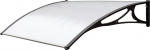 GARDEN FRIEND p1327004, Canopy ABS Depth 80 cm, Length 100 cm, Black