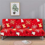 2 3 istekohaga diivan Slipcover Elastne kokkupandav diivanikate j&otilde;ulukaunistus