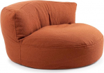 Lumaland Teddy Series Bean Bag Lounge Diivan siseruumides koos t&auml;idisega - t&auml;iskasvanutele ja lastele Mini diivan koos EPS helmedega istmepadja istumiseks ja lamamiseks - 90 x 50 x 30 cm